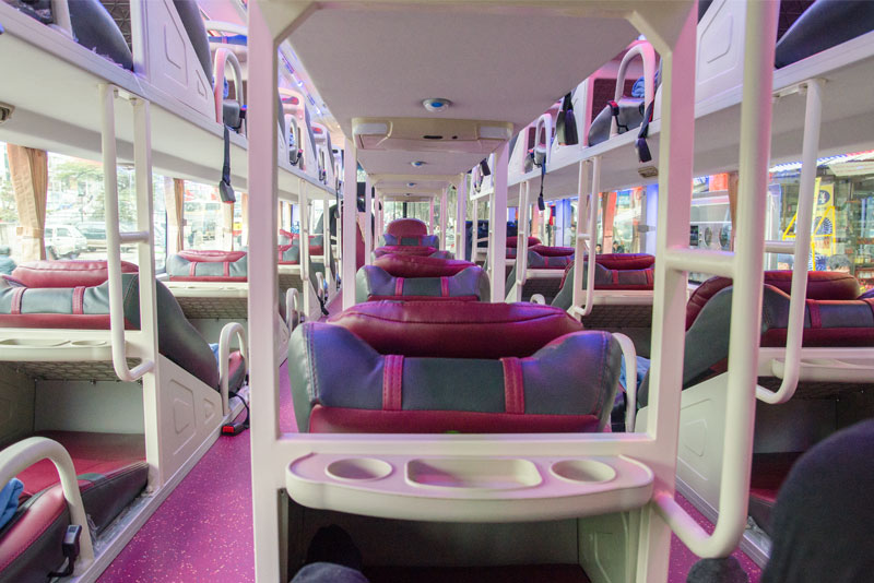 Sleeper Bus Ticket – Hanoi to Sapa (Single Bed)