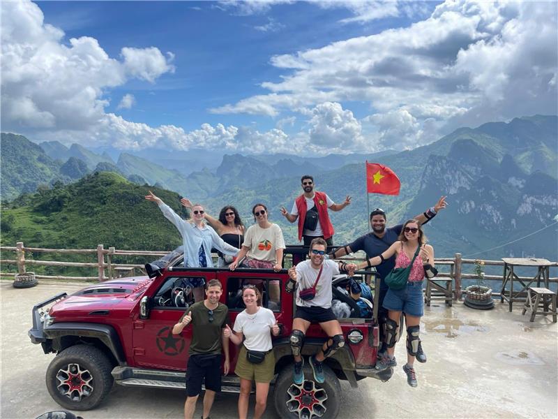 Ha Giang Loop Army Jeep Tour 2 Days 1 Night from Hanoi