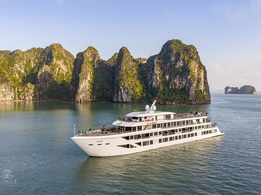 Ha Long Bay 2 Days 1 Night with AIME’E Cruises Vietnam