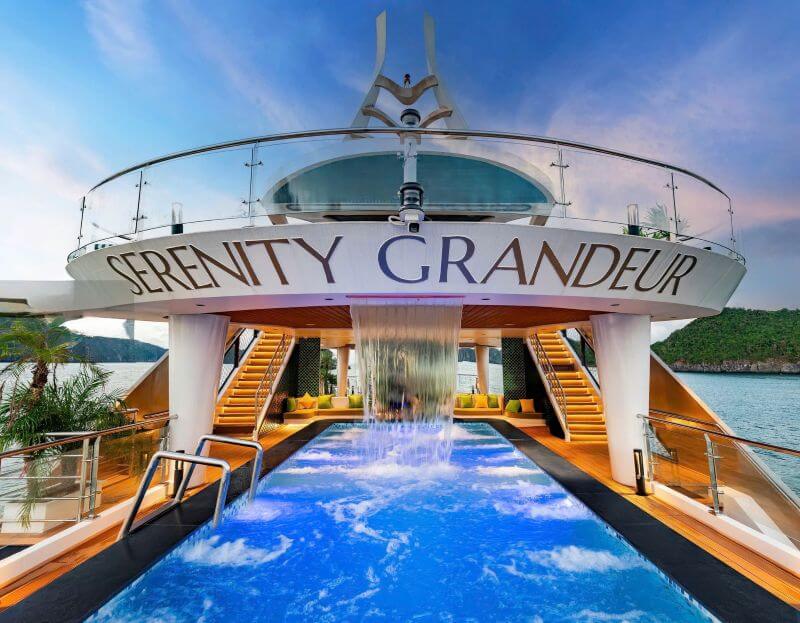 Serenity Grandeur Luxury Cruise 1 Day Tour – Lan Ha Bay from Hanoi