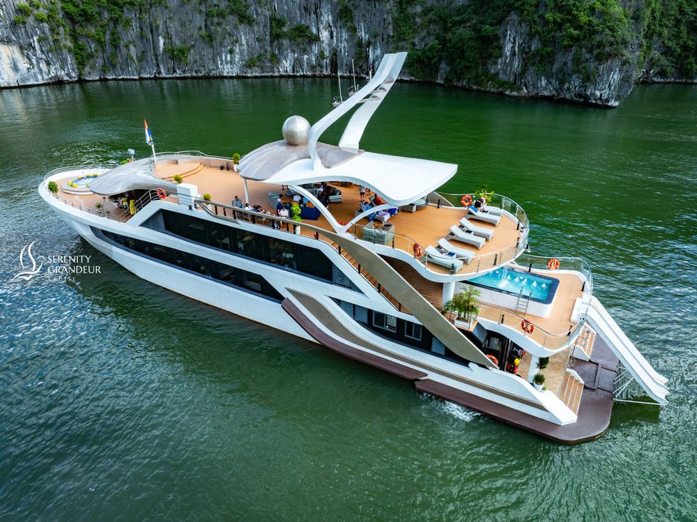 Serenity Grandeur Luxury Cruise 1 Day Tour – Lan Ha Bay from Hanoi