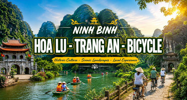 Hoa Lu & Trang An Day Tour from Hanoi