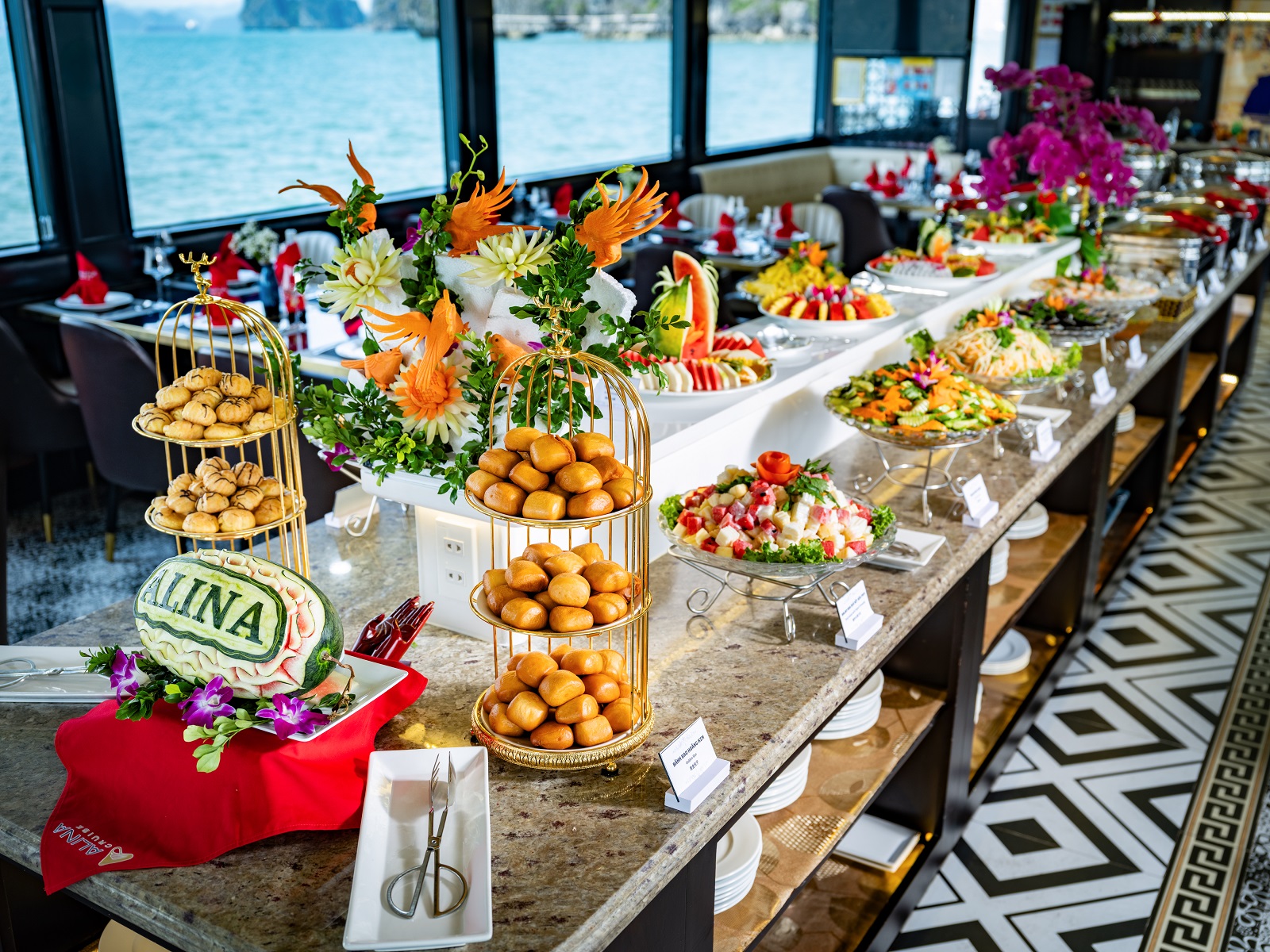 Alina Cruise Ha Long Bay Luxury 1 Day Tour From Hanoi
