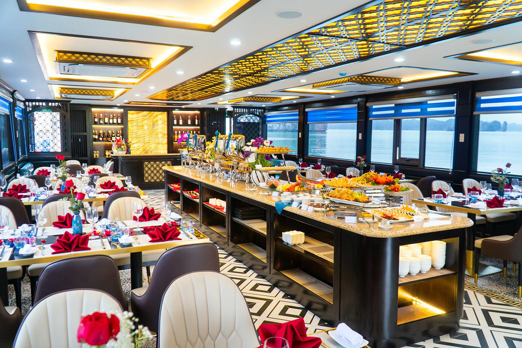 Sunlight Cruise Halong Bay 1 Day Tour | Luxury Cruise From Tuan Chau Harbor